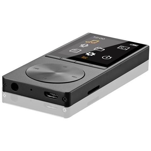 Lettore Mp3 Music - Nero - Plastica - 0,9x9x4,1 Cm - Foto 2