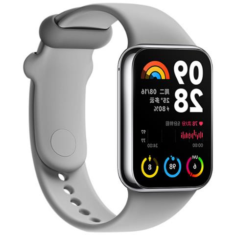 Cinturino Da Polso In Tpu Per Xiaomi Mi Band 8 Pro Grey - Foto 3