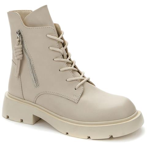 Beige Casual Closed Warm Boots Stivaletti Sintetico E Tessile Scarpe Donna Beige Eu 36, 938017/04-03 - Foto 1
