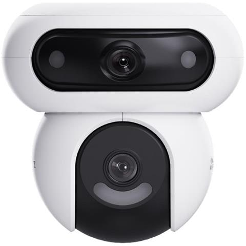 H90 2K 4MP (H90 Dual) Telecamera PTX Esterno IP65, Doppio Obiettivo 360 gradi, doppio pattugliamento. Rilevamento forme umane / veicoli AI, Alexa e Google - Foto 1