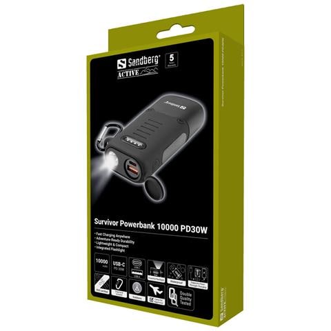Survivor Powerbank 10000 PD30W - Foto 4