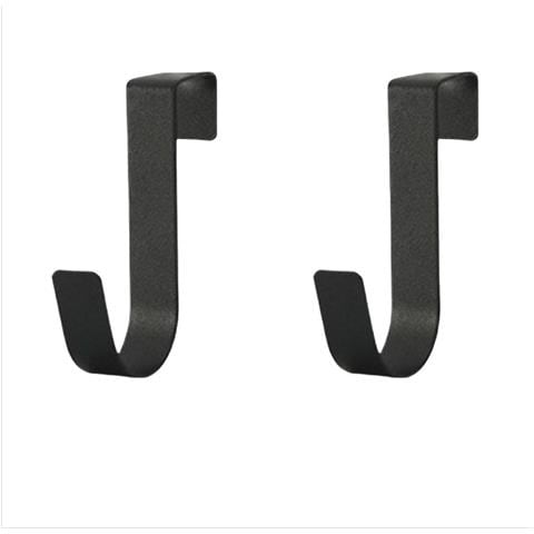 Ganci Resistenti Da Appendere Alla Porta, Confezione Da 2 Black - Foto 1