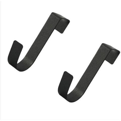 Ganci Resistenti Da Appendere Alla Porta, Confezione Da 2 Black - Foto 2