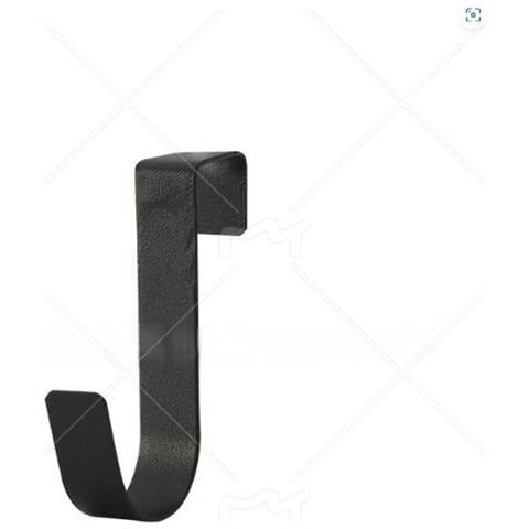 Ganci Resistenti Da Appendere Alla Porta, Confezione Da 2 Black - Foto 6