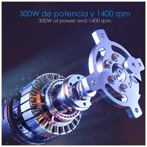 Tritacubo Elettrico In Acciaio Inossidabile 300w. 1440 Rpm. - Foto 6