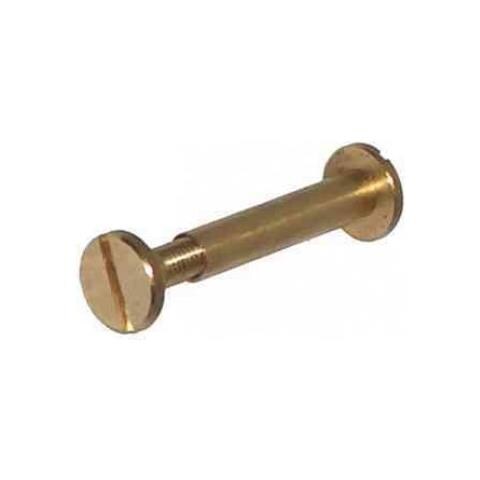 -  Blister 4 Viti A Cannocchiale  In Ottone Lucido M5x20mm - Foto 1