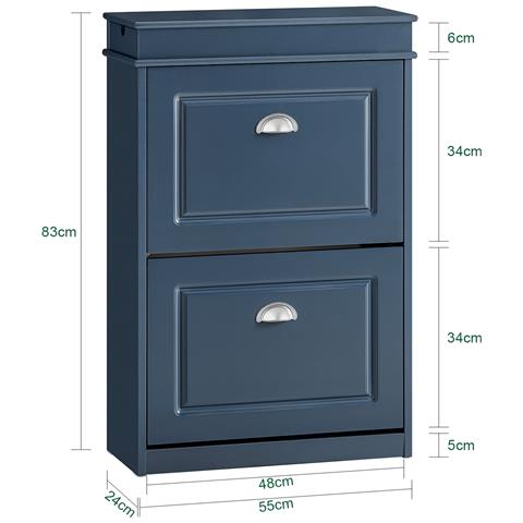 Scarpiera 53x24x82cm Fsr78-b - Foto 2