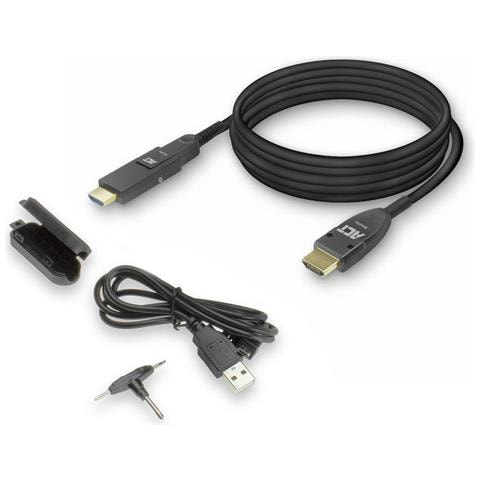 AK4103 cavo HDMI 25 m HDMI tipo A (Standard) Nero - Foto 7