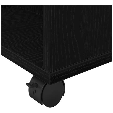 Mobile Nero Rovere 60x35x75 cm in legno ingegnerizzato - Foto 9