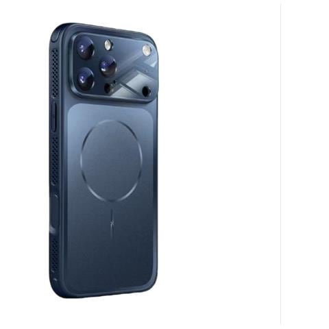 Custodia Magnetica Compatibile Con Iphone 17 Pro Max - Pc & Vetro, Protezione Lenti Corning, Dissipazione Del Calore - Foto 1