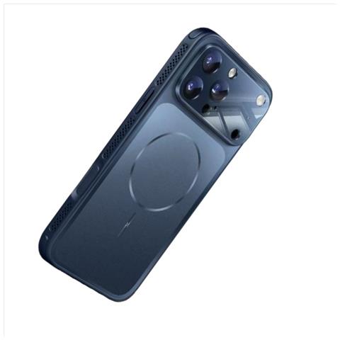 Custodia Magnetica Compatibile Con Iphone 17 Pro Max - Pc & Vetro, Protezione Lenti Corning, Dissipazione Del Calore - Foto 3