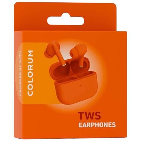Auricolari Tws In-ear Bluetooth 5.3 Con Cancellazione Del Rumore, Arancione - Foto 4