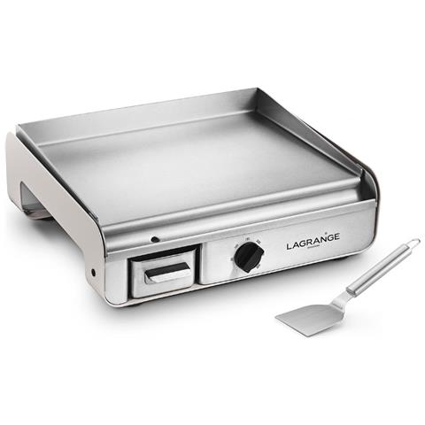 Piastra Elettrica Da 2300 W Con Piastra In Acciaio Inox Da 45x33 Cm - 219105 - Foto 2