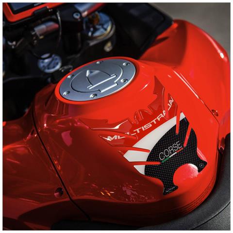 Paraserbatoio Adesivi 3d Compatibili Moto Ducati Corse Multistrada 1200 2010-14 - Foto 1