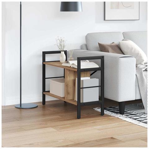 Libreria Rovere artigianale 75 x 30 x 58,5 cm Legno multistrato - Foto 2