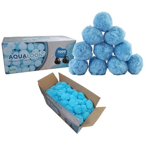 Aqualoon palline filtro blu per pompe a sabbia piscina, confezione 700 g sostituisce 25 kg di sabbia - Foto 4