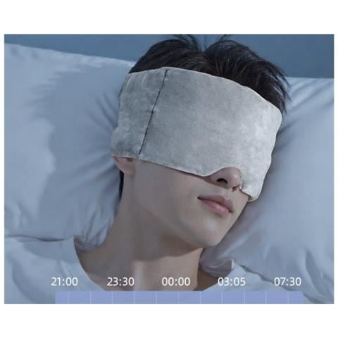 Mascherina Ponderata Lunga Regolabile Per Il Sonno: Sollievo Dalla Pressione E Oscuramento Totale Gray - Foto 5