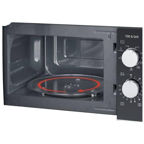 MW 7781 Nero Microonde combinato Superficie piana 17 L 700 W - Foto 3