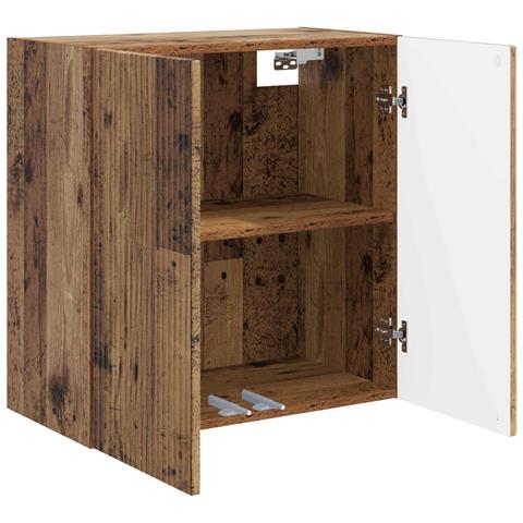 Mobiletto a muro Legno antico 59 x 31 x 60 cm - Foto 2