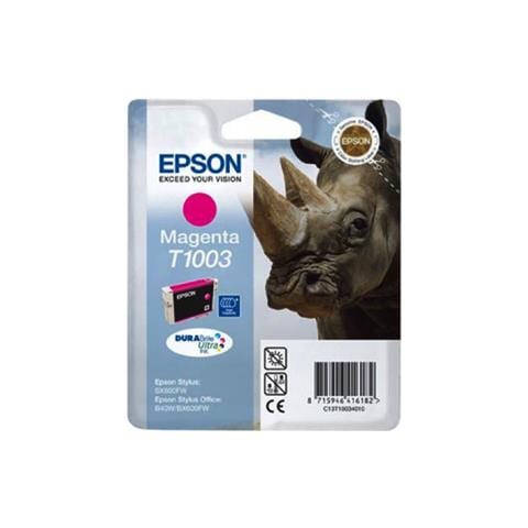 C13T10034010 Cartuccia Ink Originale Magenta SX600FW / B40 / BX600FW Capacità 815 Pagine - Foto 7