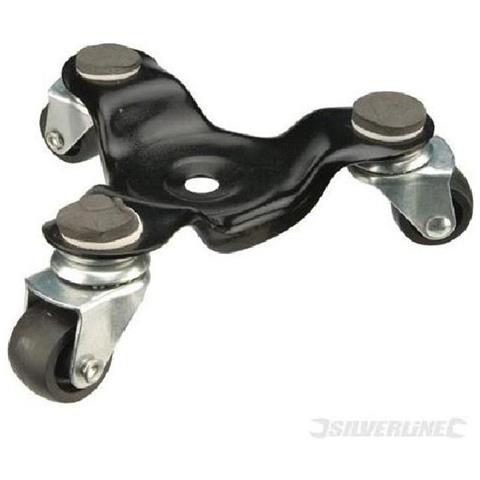 633981 Supporto Triangolare Con 3 Rotelle Per Carrello 60 Kg - Foto 3