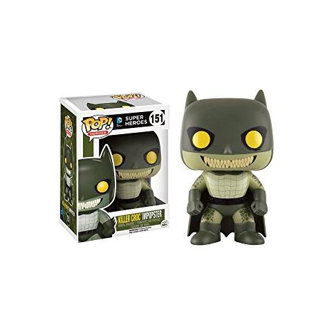 Super Heroes Pop Dc Comics Vinile Figura Killer Croc Batman Impopster 9 Cm - Foto 2