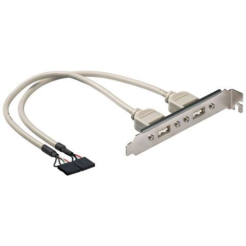 ver Cavetto Slot Usb 2.0 2x 5pin 0,2 Metri - Foto 1