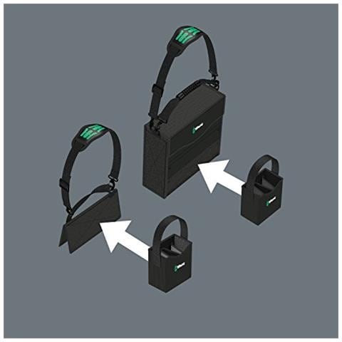 05004351001 2GO 2 - Sacca per utensili COMPOSTA da 3 pezzi, 1 articolo - Foto 2