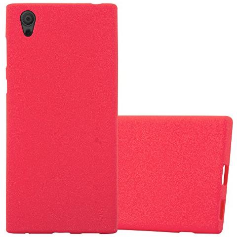 Custodia Compatibile Con Sony Xperia L1 In Frost Rosso - Coperchio Protettivo In Silicone Tpu Flessibile - Foto 1