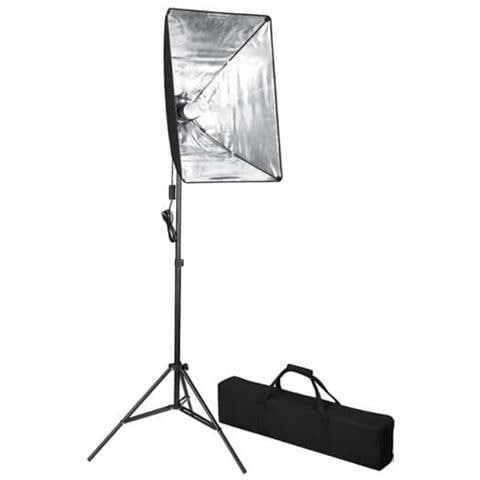 Set Studio Fotografico Con Sfondi E Luci Softbox - Foto 2