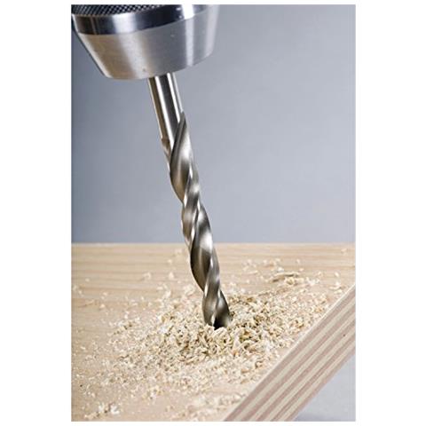 Punta Elicoidale Per Legno Laser Pctm 5 punta Hss Cobalt, Diametro 4 - 10 mm, 5 pezzi, 1 pezzi, 101106363 - Foto 2