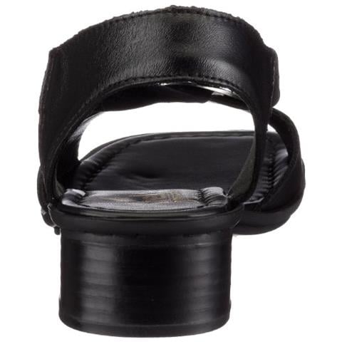 62662, Sandali A Punta Chiusa Donna, Nero (nero / Nero / 01), 42 Ue - Foto 4