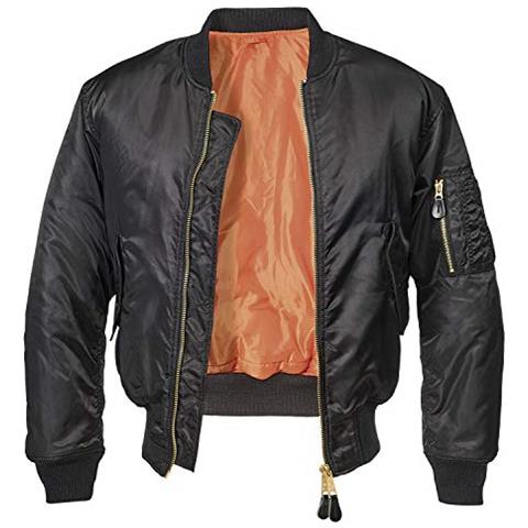 Ma1 Jacke Giacca, nero, S Uomo - Foto 1