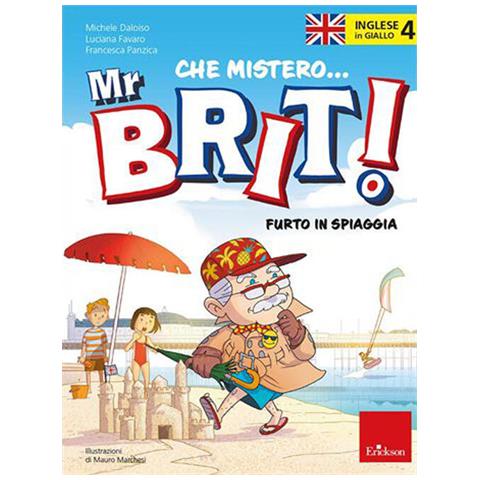 Michele Daloiso - Inglese in giallo. Che mistero mr. Brit!. Vol. 4: Furto in spiaggia - Foto 2