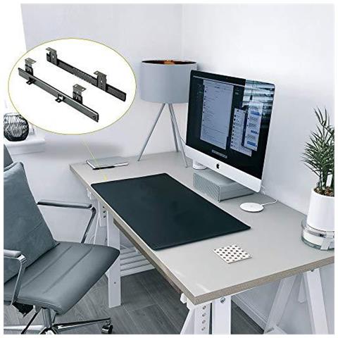 Corridori Cuscinetto A Sfere Per La Piattaforma Underdesk Parola Mensola Cassetto Con Regolazione In Altezza - Foto 4