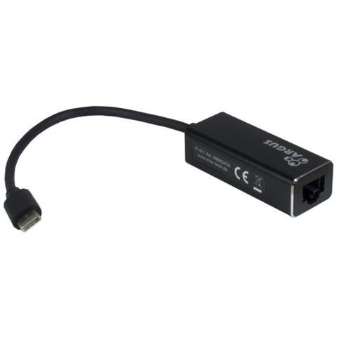ARGUS IT-811 USB-C RJ-45 Nero cavo di interfaccia e adattatore - Foto 1