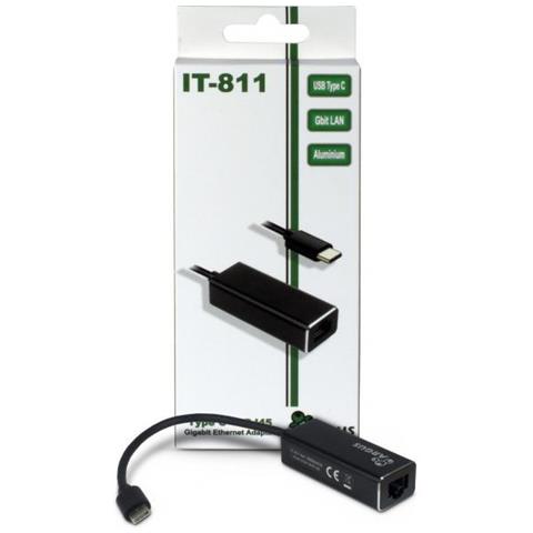 ARGUS IT-811 USB-C RJ-45 Nero cavo di interfaccia e adattatore - Foto 3