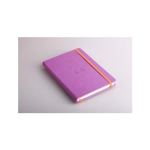 NOTEBOOK RIMBORDATO RIGIDO FROMATO A5 192 PAGINE CARTA AVORIO 90 GR ARIGHE- CON ELASTICO - Foto 2