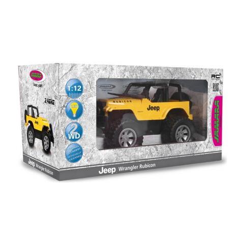 Jeep Wrangler Rubicon 2.4 Ghz - Fuoristrada - Motore Elettrico - Pronto Per L'uso (rtr) - Nero - Giallo - Ragazzo - Foto 2