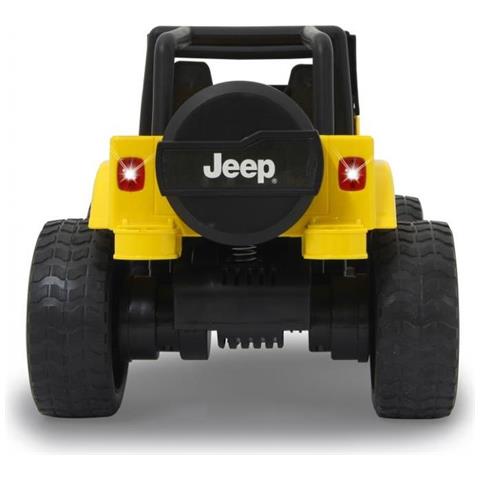 Jeep Wrangler Rubicon 2.4 Ghz - Fuoristrada - Motore Elettrico - Pronto Per L'uso (rtr) - Nero - Giallo - Ragazzo - Foto 4