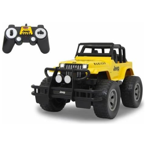 Jeep Wrangler Rubicon 2.4 Ghz - Fuoristrada - Motore Elettrico - Pronto Per L'uso (rtr) - Nero - Giallo - Ragazzo - Foto 1