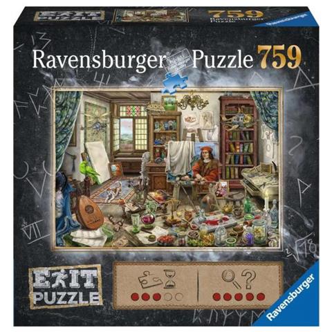 Exit Das Künstleratelier - Kontur-puzzle - 759 Stück (e) - Kunst - Kinder & Erwachsene - 12 Jahr (e) (16782) - Foto 1