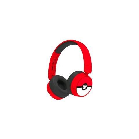 Pk1000 Cuffie Wireless Per Bambini Pokemon Pokeball Rosso - Foto 1