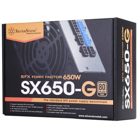 SX650-G alimentatore per computer 650 W 20+4 pin ATX SFX Nero - Foto 9