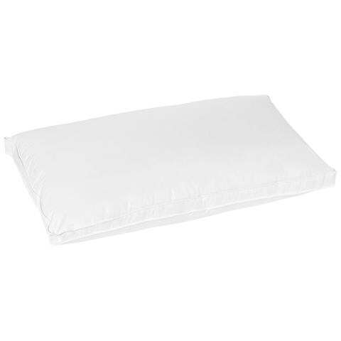 Guanciale In Piume E Piumino Bianco 40 X 80 Cm Vihren - Foto 2