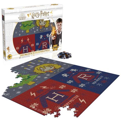 Harry Potter - Natale Nel Mondo Magico Puzzle (1000 Pz) - Foto 2