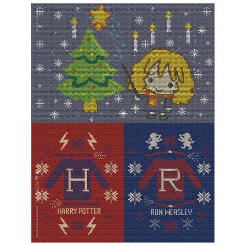 Harry Potter - Natale Nel Mondo Magico Puzzle (1000 Pz) - Foto 3