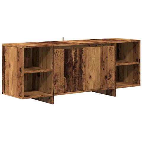 Mobile Porta Tv Legno Antico 130x35x50 Cm In Legno Multistrato - Foto 2