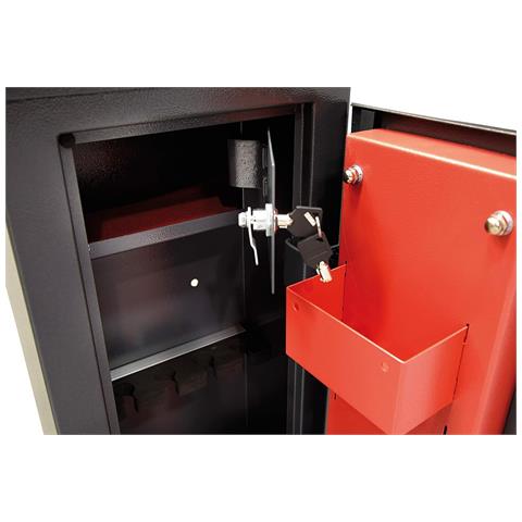 Armadio Cassaforte In Acciaio Portafucili Fuciliera 5 Posti Con Tesoretto - Foto 8