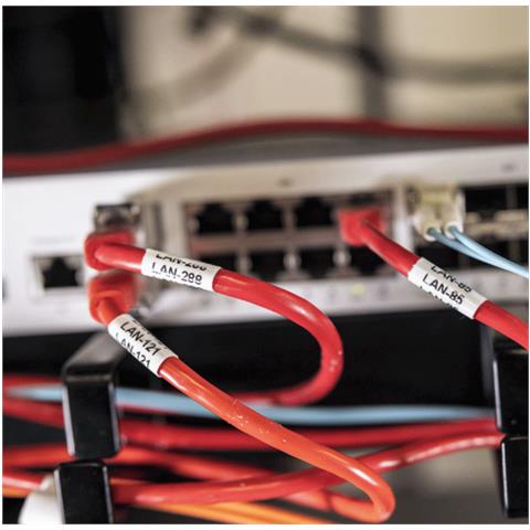 Etichettatrice Portatile PTE310BTVP Cablata /wireless e Bluetooth 180 DPI Colore Arancione - Foto 6